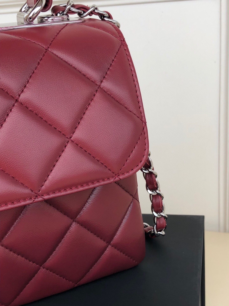 Ch**el top handle bags